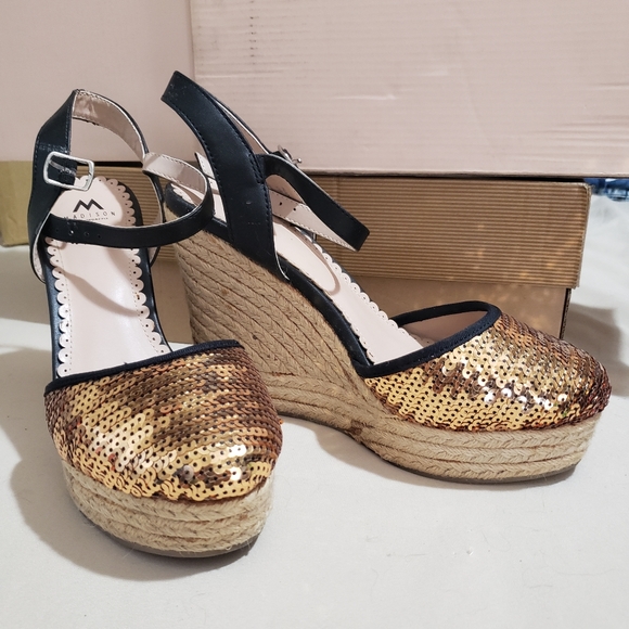 Madison sequin wedges - Picture 1 of 8